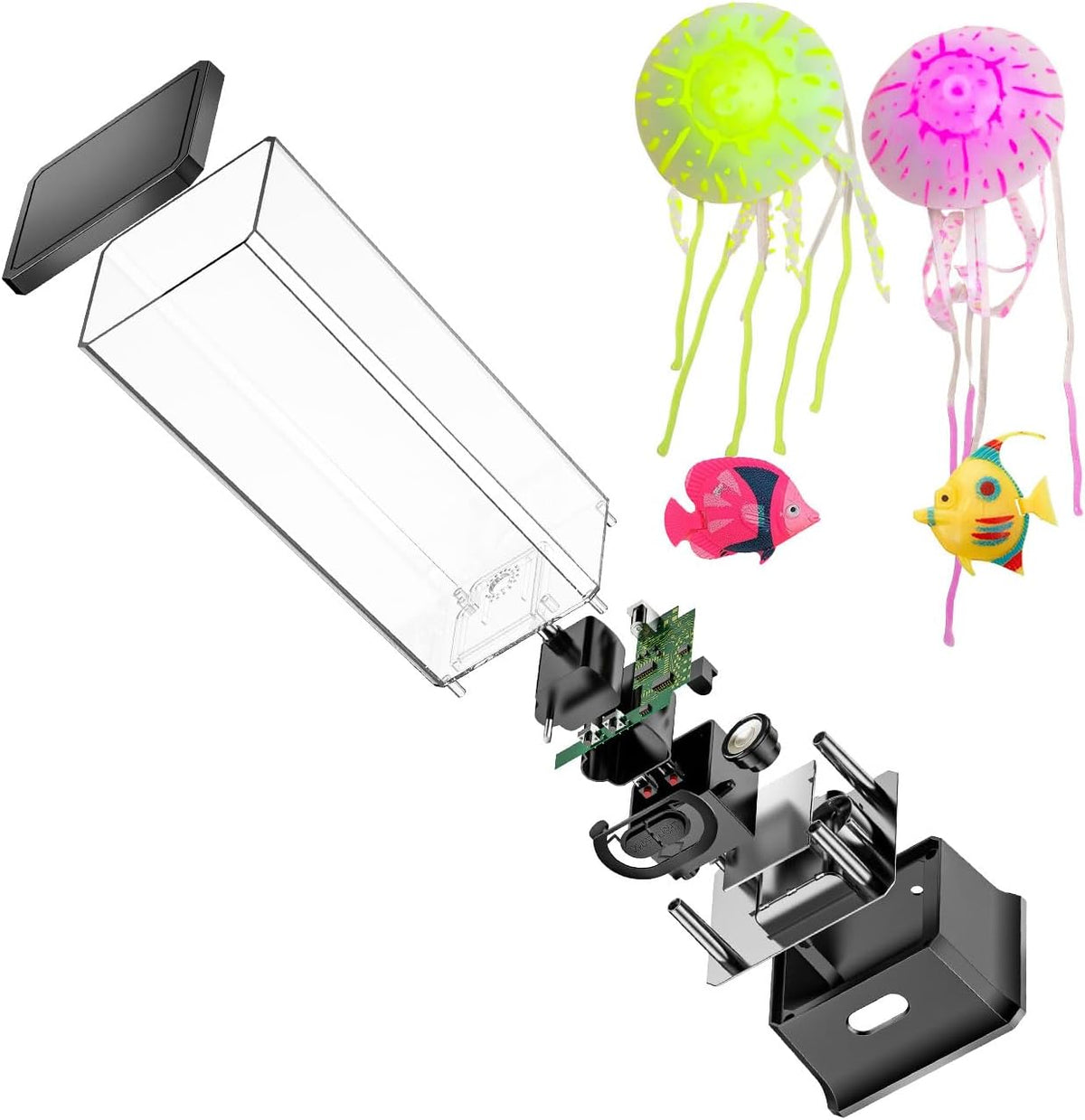 Belro Jellyfish Lamp for outdoor decor, featuring a glowing jellyfish design ideal for home and garden lighting.