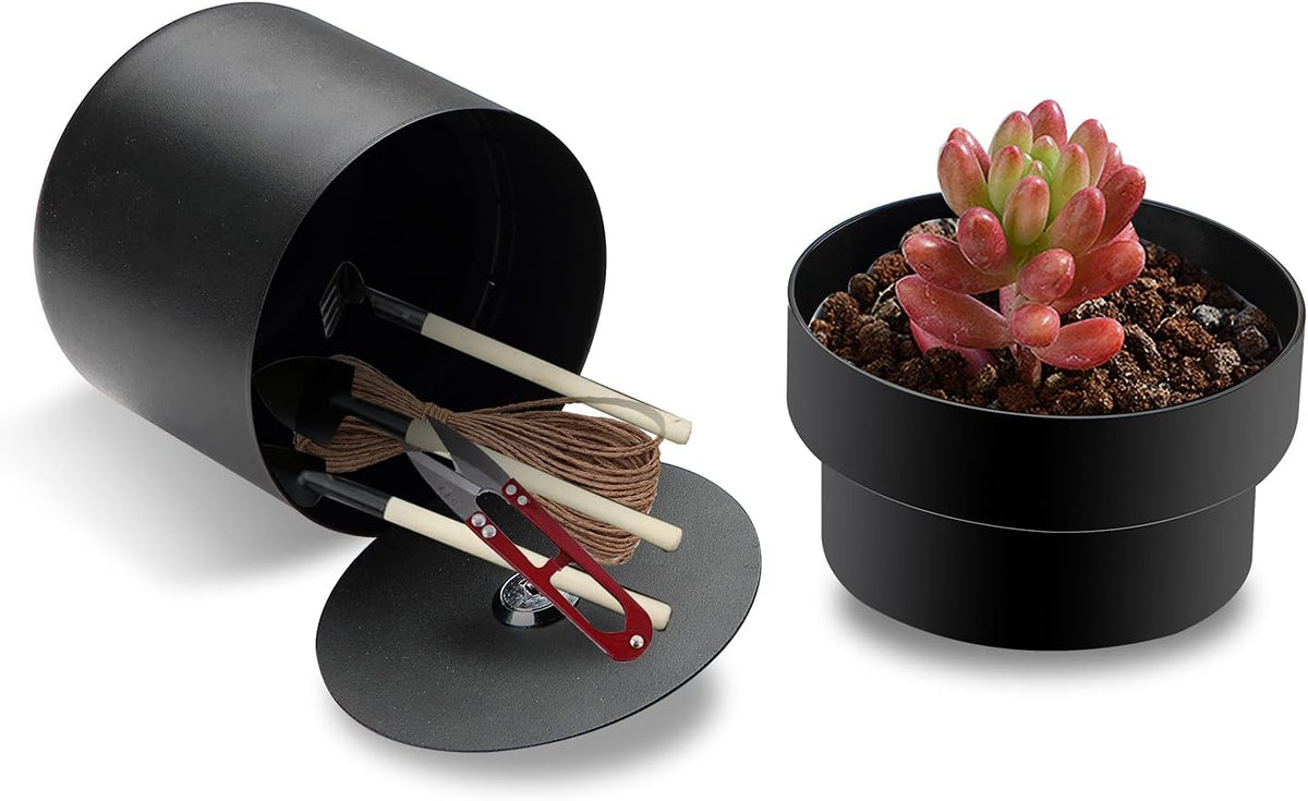 Belro Secret Hidden Safe Lock Box for outdoor use, discreet storage solution for valuables in home and garden settings.