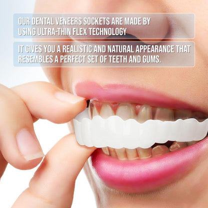 Belro Smile Veneer set with upper and lower veneers for oral care and whitening, shown in a clear close-up image.