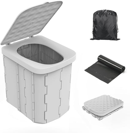 Portable camping toilet by Belro, compact outdoor toilet suitable for camping and outdoor use.