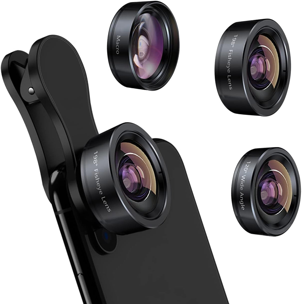 Belro wide angle lens for phone camera, compact electronic camera lens suitable for smartphones and photography enthusiasts