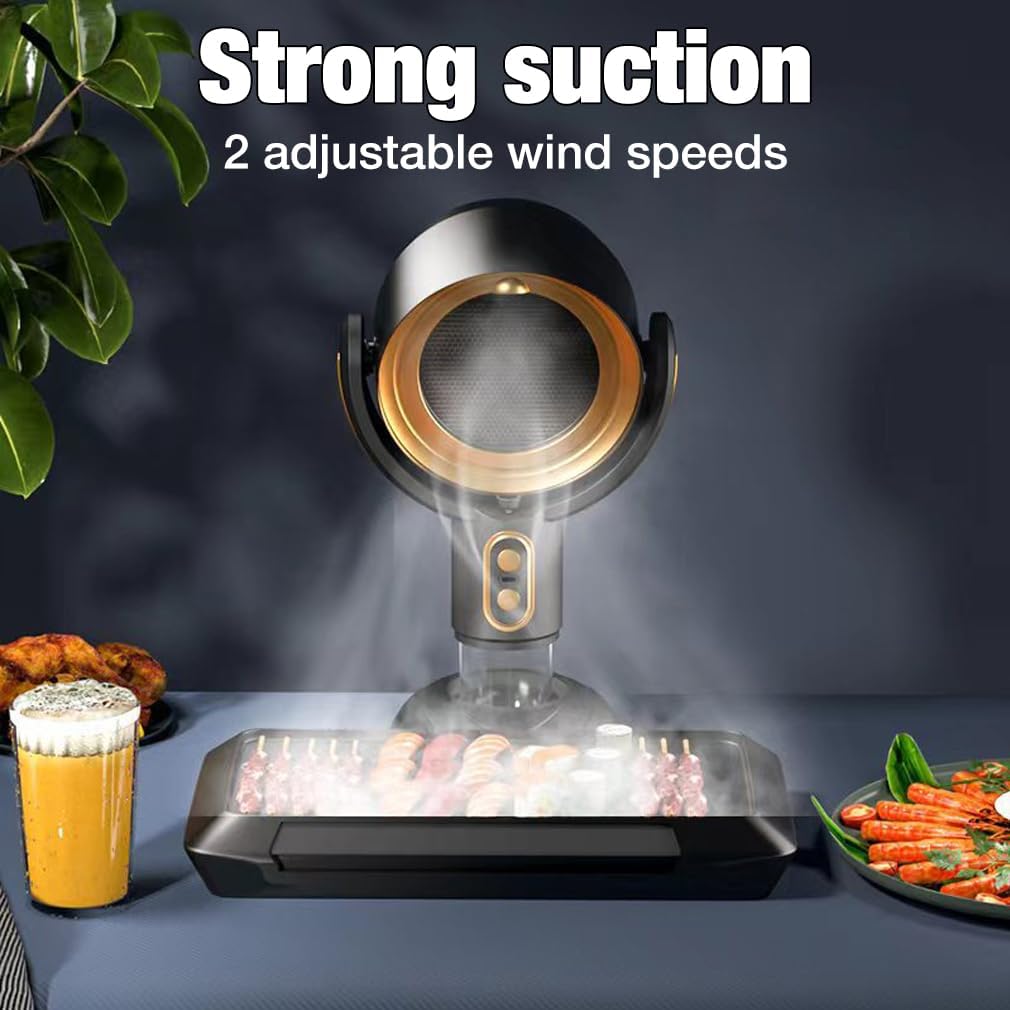 Belro portable range hood with compact design, two-speed exhaust fan, ideal for kitchen ventilation and home cooking spaces.
