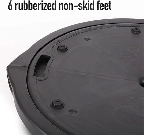 Casavibeo Bosu Balance Ball Exercise Trainer for home gym, 26-inch inflatable platform for strength, balance, and core workouts.