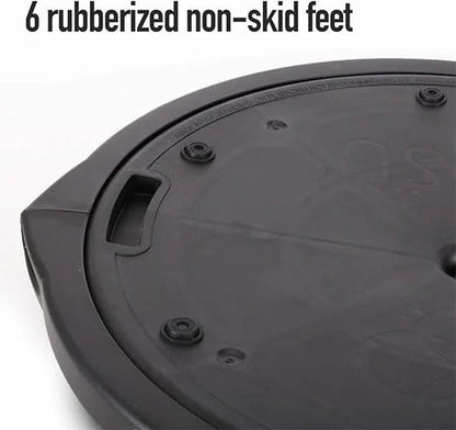 Casavibeo Bosu Balance Ball Exercise Trainer for home gym, 26-inch inflatable platform for strength, balance, and core workouts.