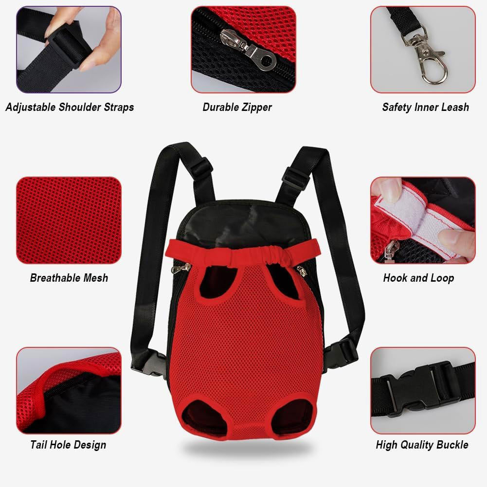 Belro automotive cat carrier pouch with secure zipper and handles, designed for safe and comfortable pet transport.