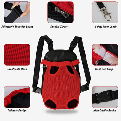 Belro automotive cat carrier pouch with secure zipper and handles, designed for safe and comfortable pet transport.