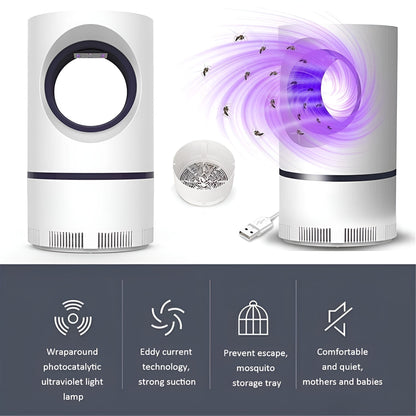 Belro UV insect trap for indoor and outdoor use, designed to attract and kill mosquitoes and flies with electric electronic components.