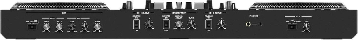 Casavibeo Pioneer DJ DDJ-REV7 DJ controller with jog wheels, faders, and controls for professional mixing and DJing.