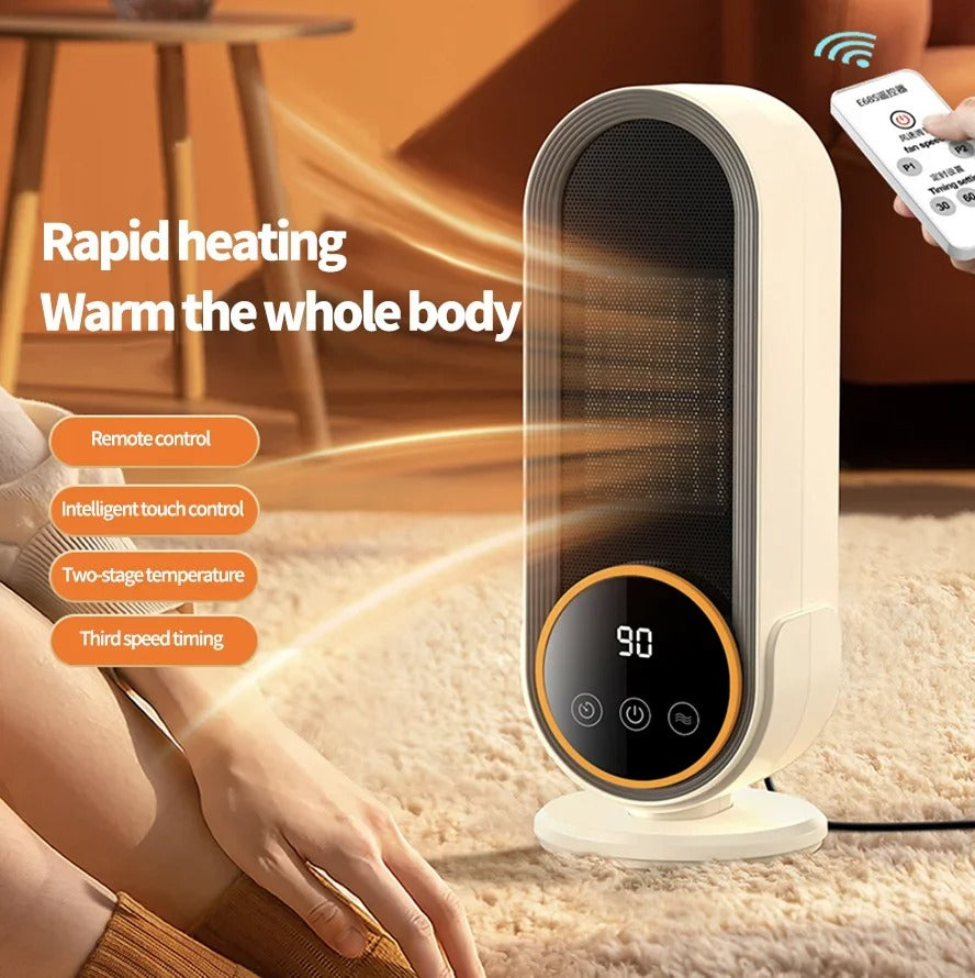 Belro Mini Space Heater for home, compact electronic heater with digital controls and safety features.