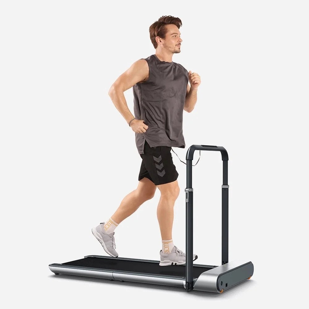 Casavibeo WalkingPad R1 Pro 2-in-1 foldable treadmill with digital display and compact design for home exercise.