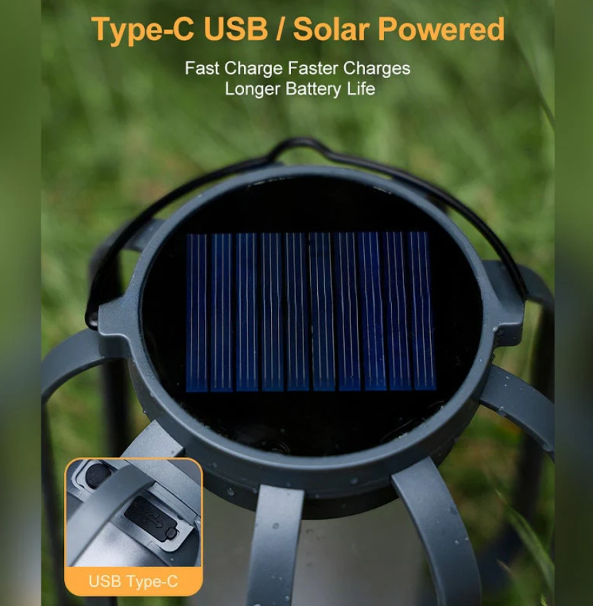 BowLift Solar Flame Garden Light with magical fire seed design, outdoor décor, glowing mood lighting, and solar-powered illumination.