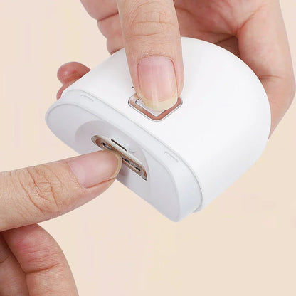 Belro electric nail clipper with automatic polishing and trimming features for professional-quality manicure and nail care.