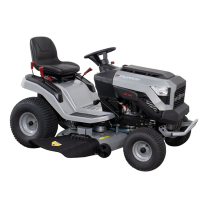 Casavibeo MT200 42-inch lawn mower with Briggs & Stratton EX1900 Series 19 HP 540cc engine, automatic transmission.
