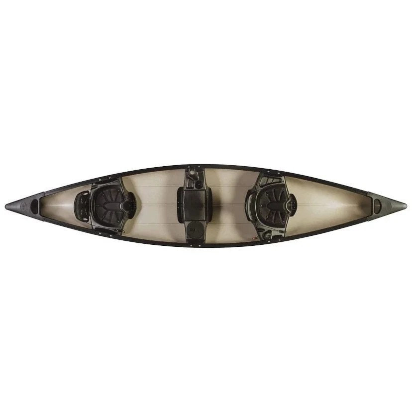 Casavibeo Saranac 146 kayak floating in water, featuring a sleek design and comfortable seating for outdoor water adventures.