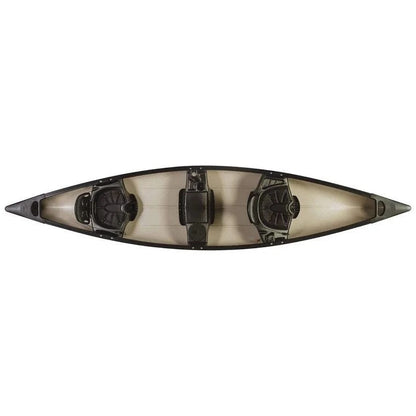Casavibeo Saranac 146 kayak floating in water, featuring a sleek design and comfortable seating for outdoor water adventures.