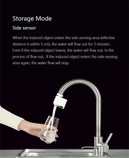 Belro Smart Faucet Infrared Motion Sensor for outdoor use, featuring touchless operation and modern design.