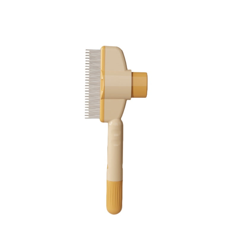 Belro flea comb for dogs and cats with fine teeth, pet grooming tool for removing fleas and debris from pet fur.