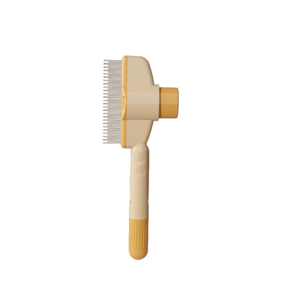 Belro flea comb for dogs and cats with fine teeth, pet grooming tool for removing fleas and debris from pet fur.