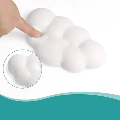 Belro Memory Foam Cloud Wrist Rest for keyboards, providing ergonomic support for computer users, with soft memory foam surface.