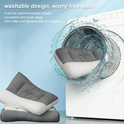 Belro orthopedic neck pillow designed for comfortable sleeping and neck support, made for health and beauty purposes.