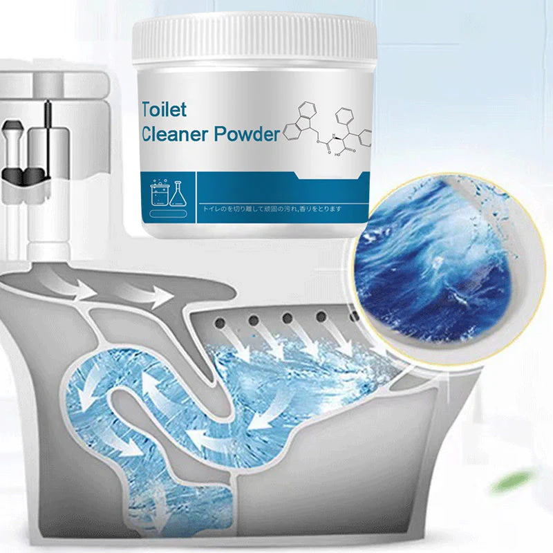 Belro Toilet Active Oxygen Cleaning Agent for bathroom sanitation, showing the container and label with active oxygen formula.