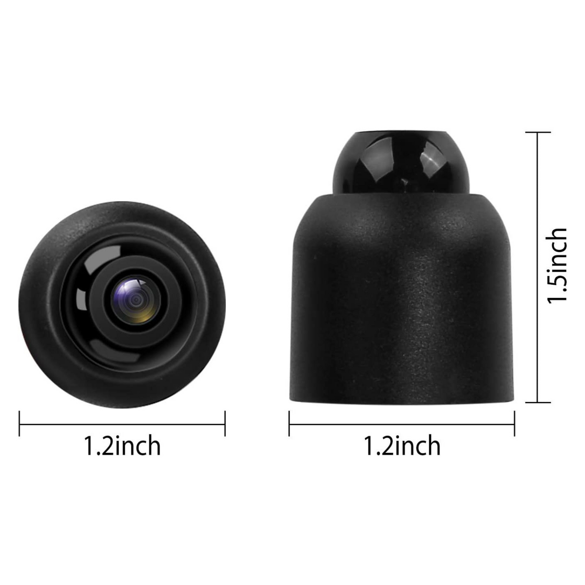 Belro wireless mini indoor security camera showing compact design and lens for home surveillance in a well-lit environment.