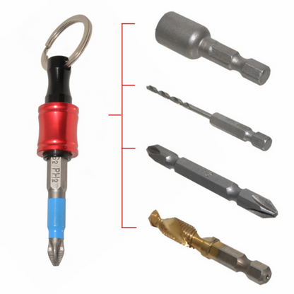 Belro Handy hexagonal shank screwdriver head extension holder for hand tools, ideal for screwdriver bit extensions and hardware work.