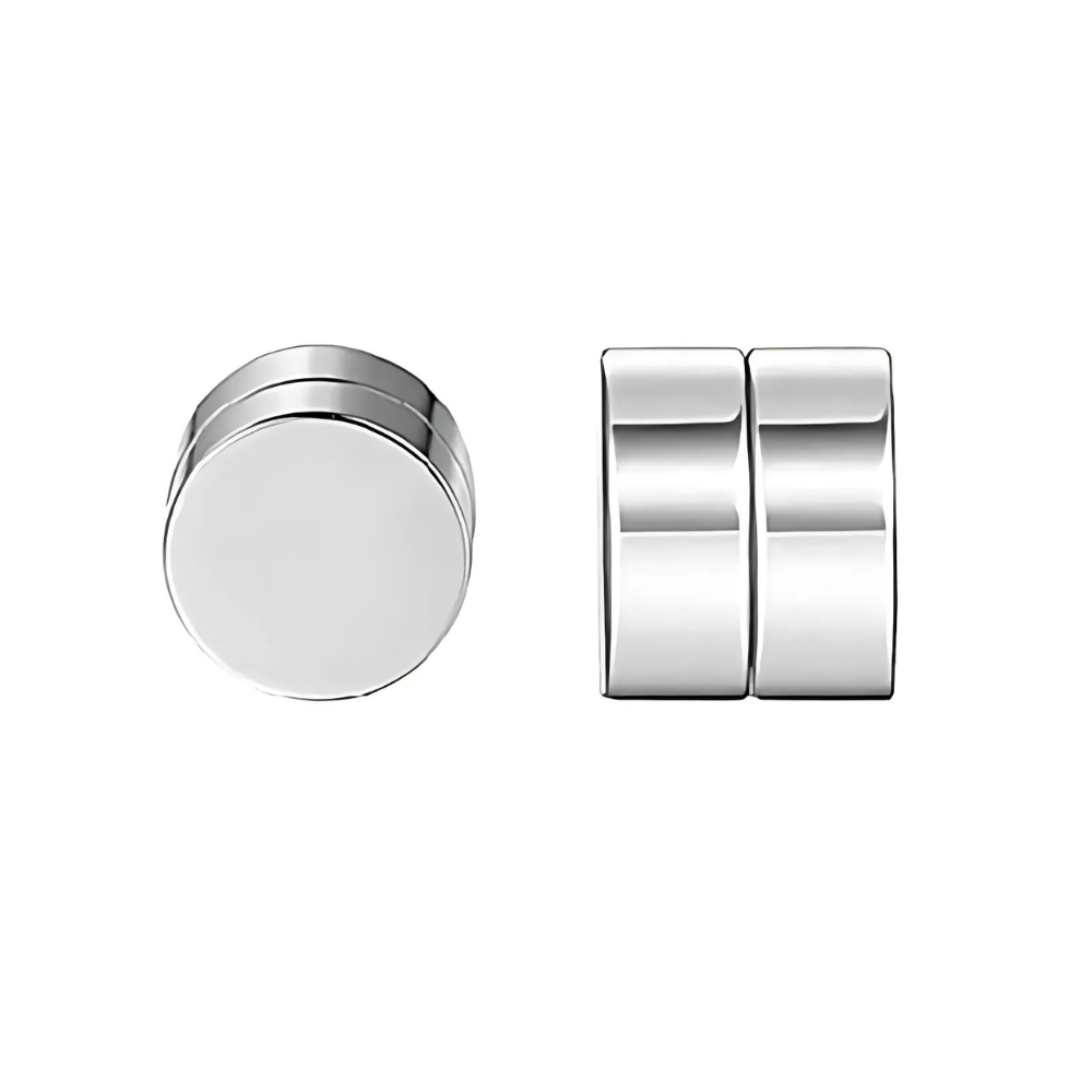 Unisex magnetic crystal stud earrings from Belro with a sleek, modern design perfect for everyday jewelry accessories.