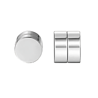 Unisex magnetic crystal stud earrings from Belro with a sleek, modern design perfect for everyday jewelry accessories.