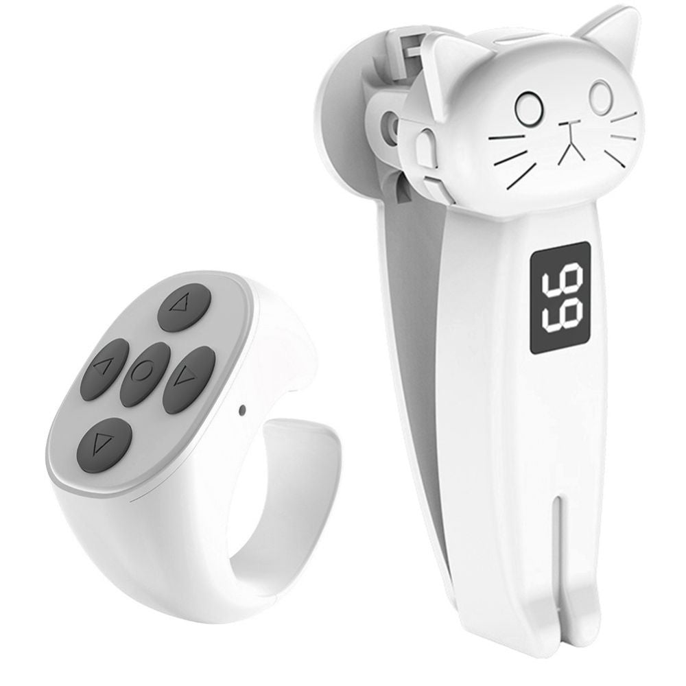 Belro hands-free Bluetooth page turner for e-readers and tablets, compact electronic device with controls visible.
