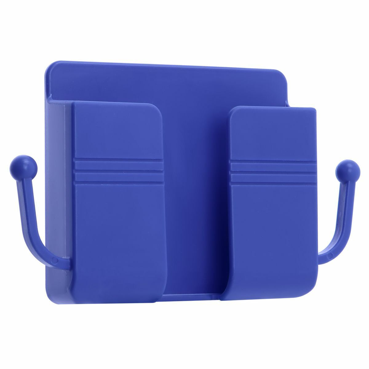Belro wall mounted storage holder attached to a desk, ideal for organizing office or home workspace essentials.