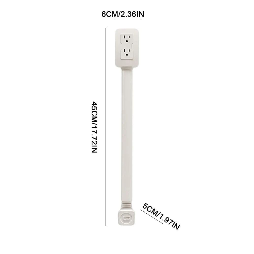Belro multi-port electrical outlet extender with six power sockets and USB ports, designed for electronics and home use.