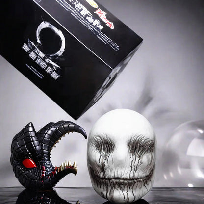Belro Halloween skull mask with realistic creepy ghost face, perfect for costume prop, made of durable costume material.
