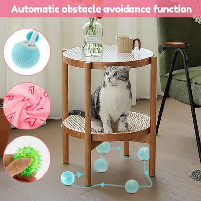 Belro interactive cat hunting toy with a smart ball, designed for engaging feline play and mental stimulation.