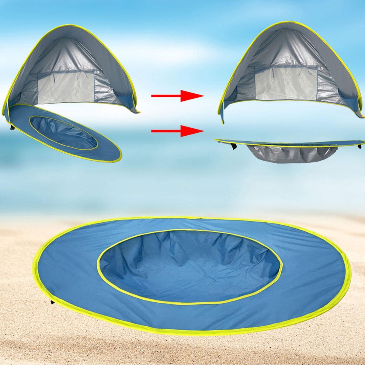 Belro waterproof UV tent for outdoor use, featuring ultra-resistant fabric and sturdy frame, ideal for garden shade or outdoor shelter.