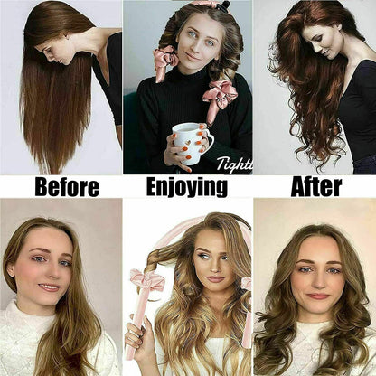 Belro non-electric curling iron with a ceramic barrel, ideal for creating curls and waves in hair, no heat required.