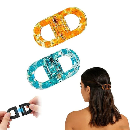 Belro Smart Magnetic Hairclip Set featuring six strong hold magnetic hair clips for convenient hair styling and accessories.