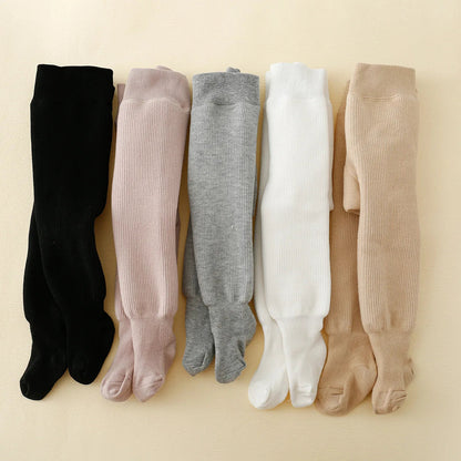 Kids winter fleece-lined leggings by Belro, soft and warm with a cozy fleece interior and stretchy fabric for comfortable wear.