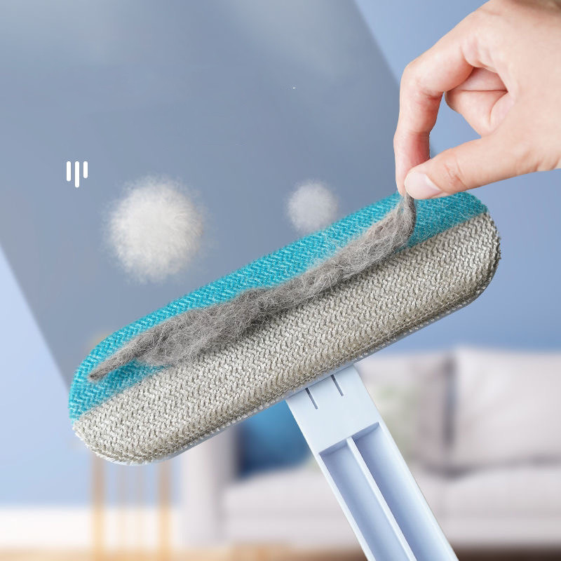 Belro 4-in-1 pet hair remover tool for dogs, featuring multiple grooming surfaces and a sleek design for easy fur removal.