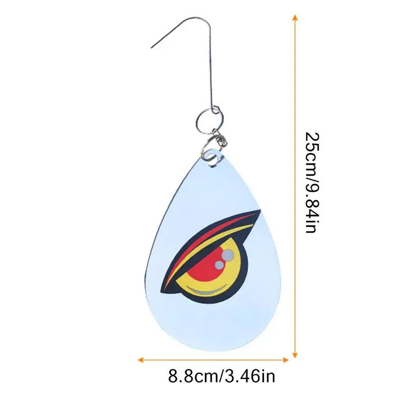 Reflective scare eye disc bird repeller from Belro, designed for home and garden decor to deter birds naturally.