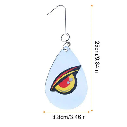 Reflective scare eye disc bird repeller from Belro, designed for home and garden decor to deter birds naturally.