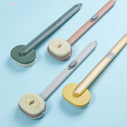 Belro long handle back scrubber for shower, health and beauty massage tool with extended grip for easy cleansing of hard-to-reach areas.