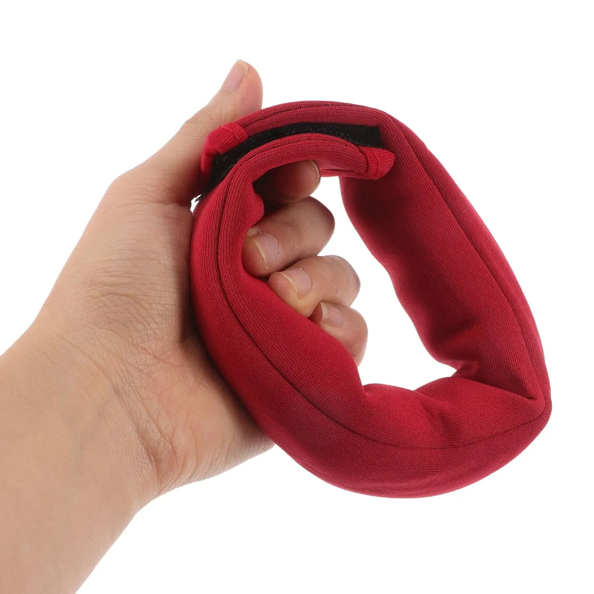 Belro weight training sandbag for wrist and ankle weights, men's fitness clothing accessory, black and adjustable straps.