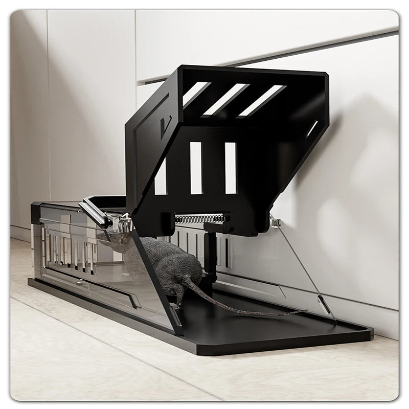 Belro automatic mouse trap cage with sensitive trigger for pest control, suitable for outdoor home and garden use.