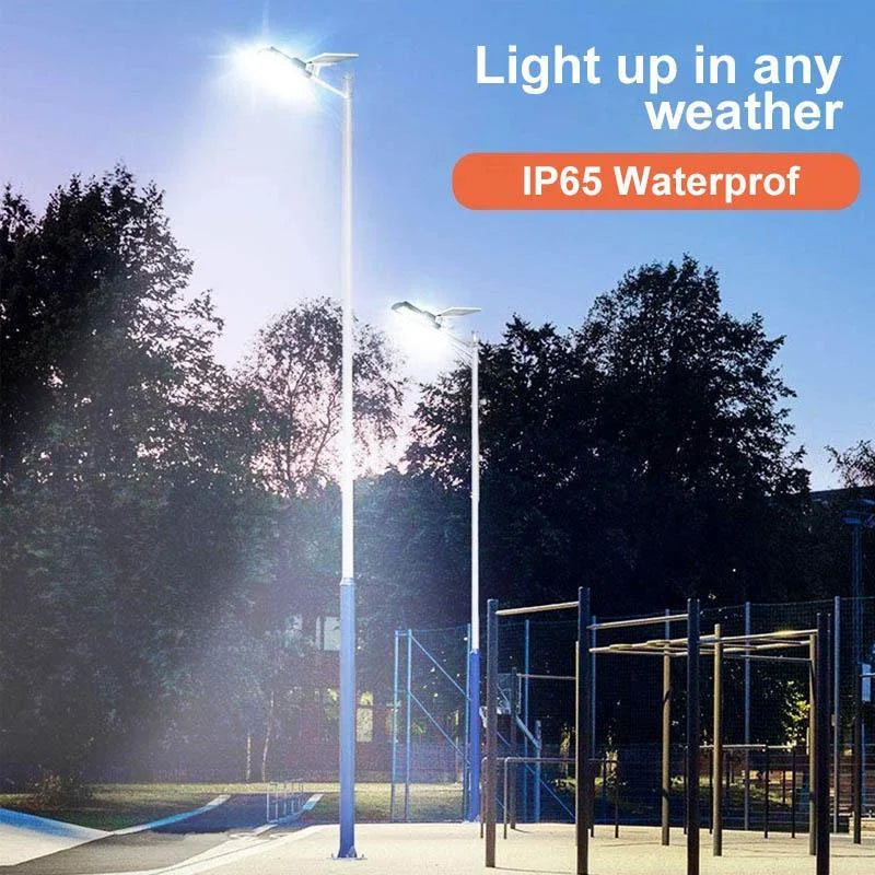 Belro outdoor solar LED lamp illuminating a garden pathway with warm light, ideal for outdoor home and garden lighting.