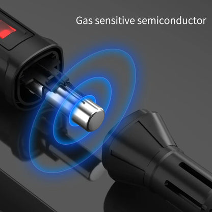 Belro gas leak detector tool for detecting natural gas leaks, handheld measuring device for safety inspections