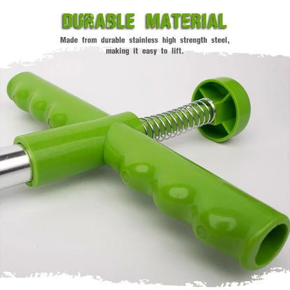 Belro long handle standing weed puller for men, featuring ergonomic design and durable construction, ideal for easy garden weed removal