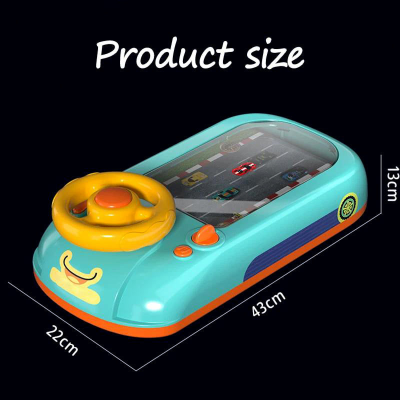 Belro automotive car race track toy featuring colorful racing cars on a detailed track layout.
