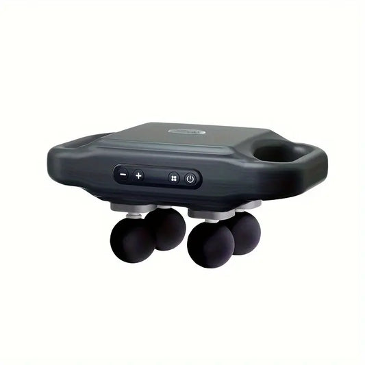 Belro deep tissue massage gun with multiple attachments, handheld personal care appliance for muscle relaxation.