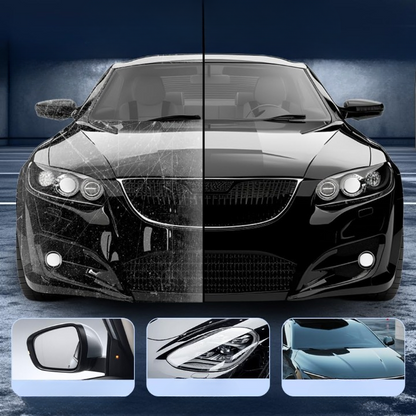 Mivoza Car Nano Ceramic Sealant spray bottle with label, showcasing a waterless paint protection coating for automotive shine and protection.